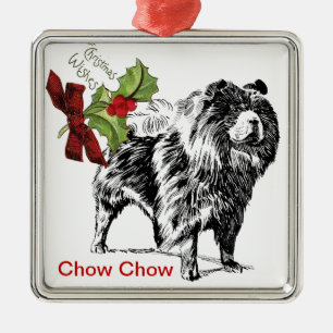 Chow Chow Weihnachtsschmuck