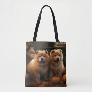 Chow Chow Welpe Herbst Delight Pumpen