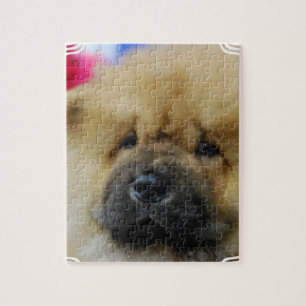 Chow-Chow-Welpe Puzzle