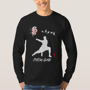 Chow Gar Anfänger Kalligrafie Chinesische Kampfkun T-Shirt