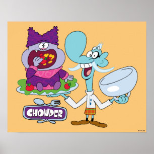 Chowder und Mung Daal Poster