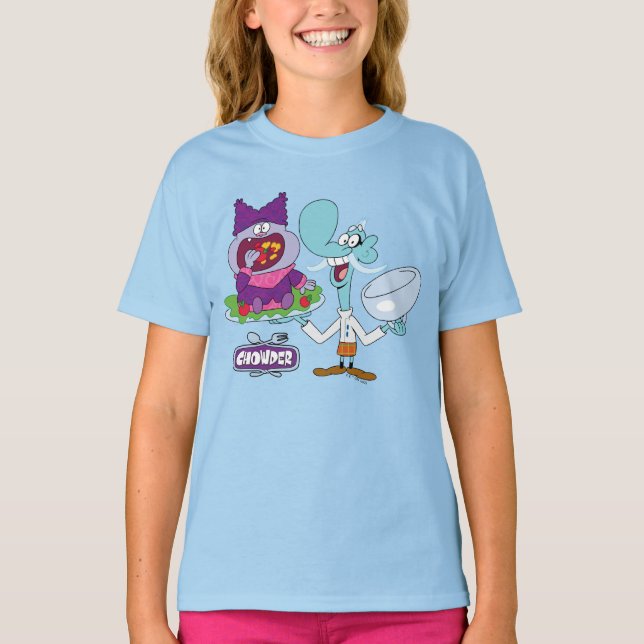 Chowder und Mung Daal T-Shirt (Vorderseite)
