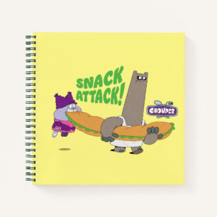 Chowder und Shnitzel Notizbuch