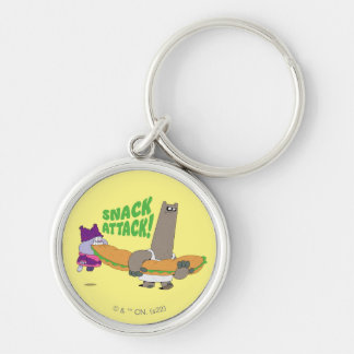 Chowder und Shnitzel Schlüsselanhänger