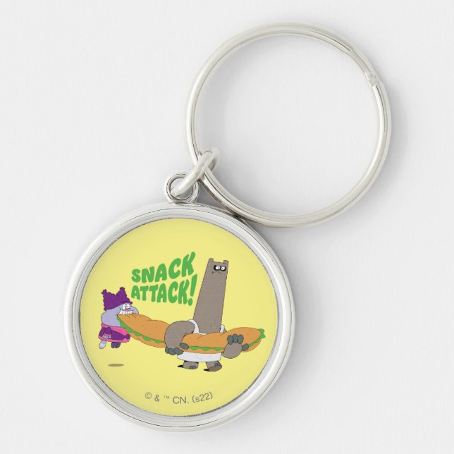 Chowder und Shnitzel Schlüsselanhänger (Vorne)