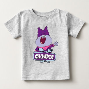 Chowder Waving Baby T-shirt