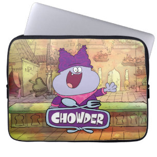Chowder Waving Laptopschutzhülle