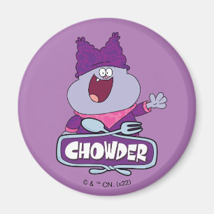 Chowder Waving Magnet