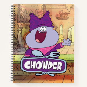 Chowder Waving Notizbuch