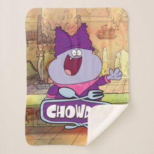 Chowder Waving Sherpadecke