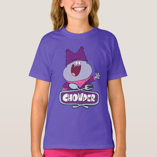Chowder Waving T-Shirt (Vorderseite)