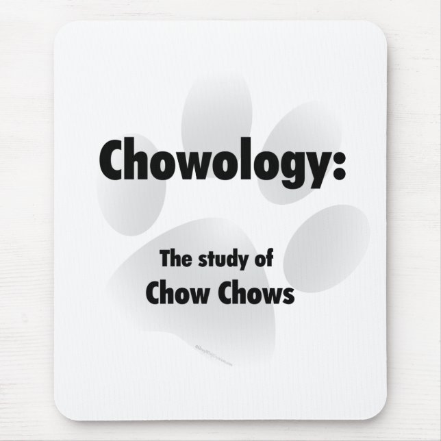 Chowologie Mousepad (Vorne)