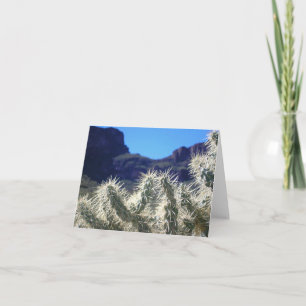 Choya Cactus - Arizona Note Card Karte