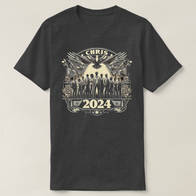 Chris 2024 Chris Personalisiert Vorname for Men 1 T-Shirt (Design vorne)