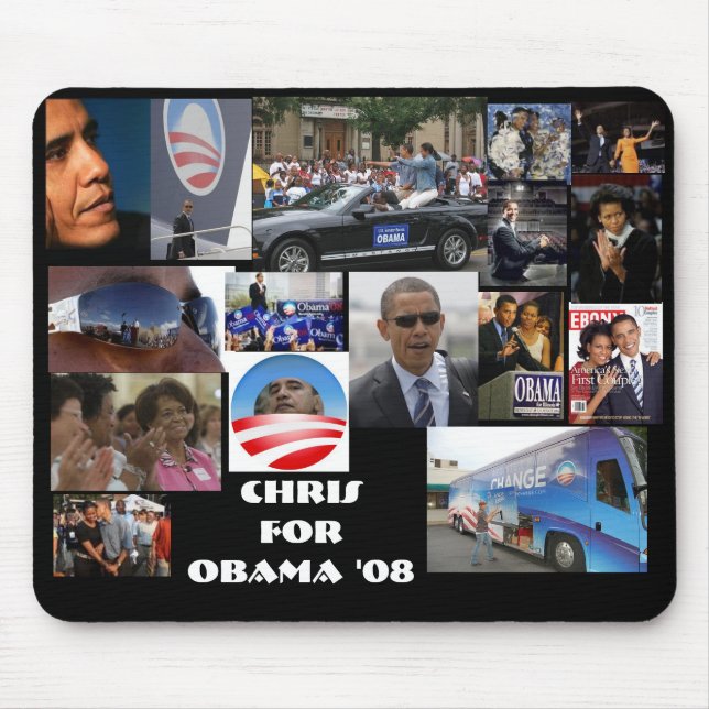 Chris 4 OBAMA Mousepad (Vorne)