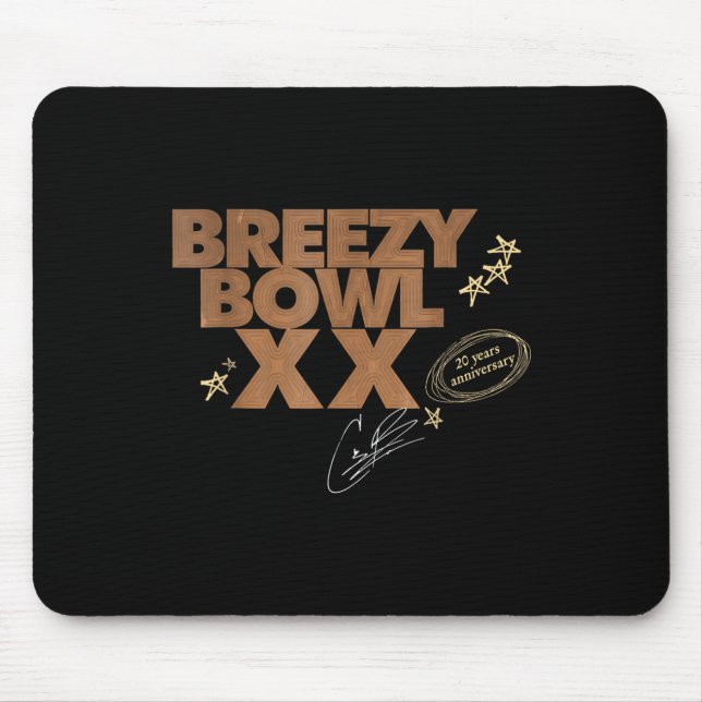 Chris Breezy Xx 2025 Mousepad (Vorne)