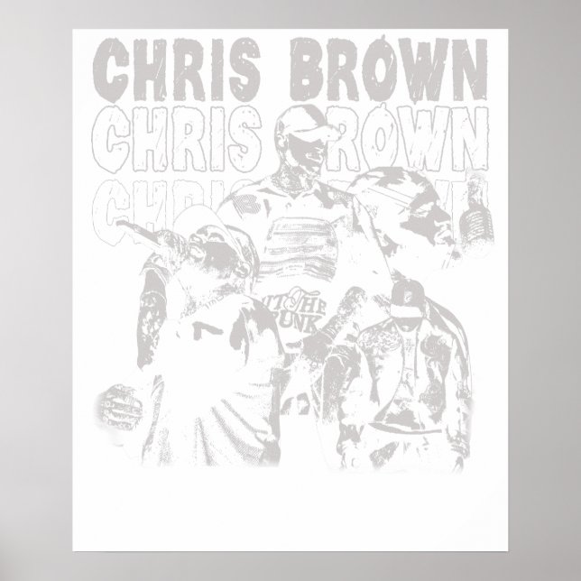 Chris Brown Bootleg B& Poster (Vorne)