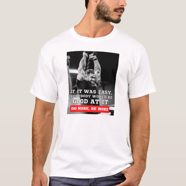 Chris Bumstead - CBUM Bodybuilding GYM Motivation T-Shirt (Vorderseite)