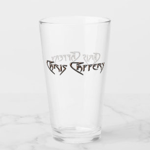 Chris Caffery 16 oz. Glas
