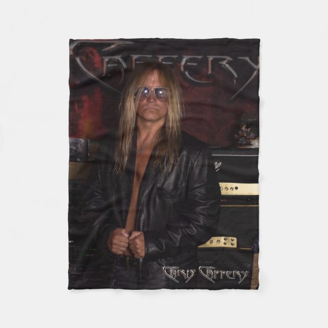 Chris Caffery SDS Fleece Blanket (Vorderseite)