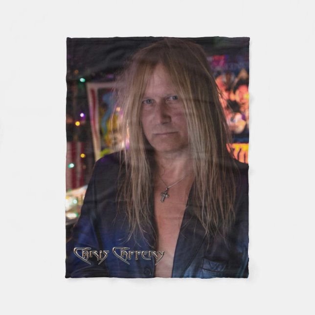 Chris Caffery SDS Pinball Fleece Blanket (Vorderseite)