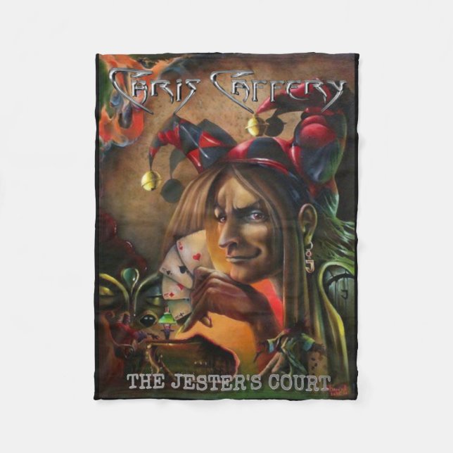 Chris Caffery The Jester's Court Fleece Blanket (Vorderseite)