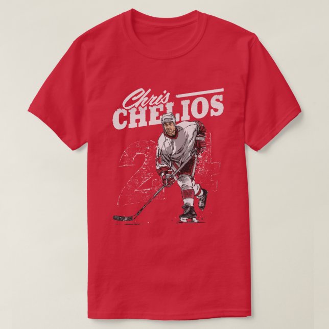 Chris Chelios Retro T-Shirt (Design vorne)