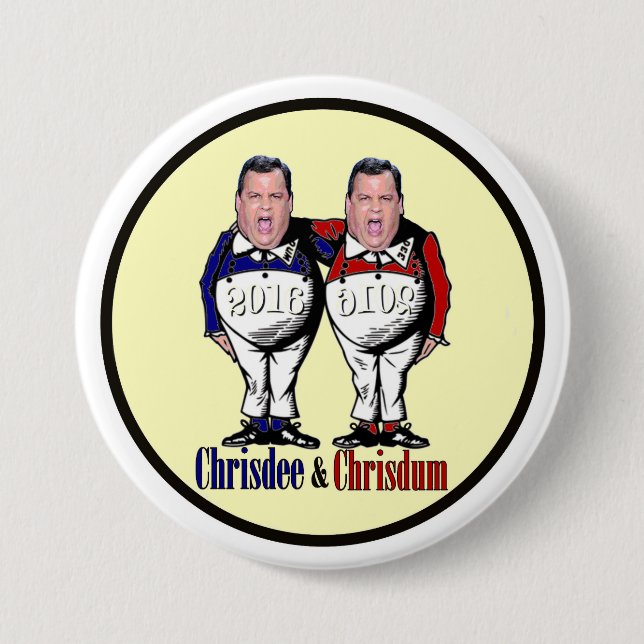 Chris Christie 2016 Button (Vorderseite)