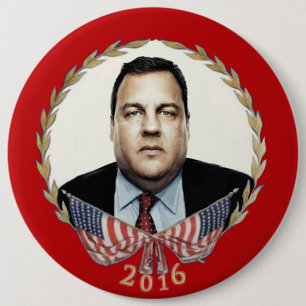 Chris Christie für Präsidenten 2016 Button