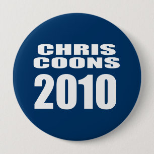 CHRIS COONS FOR SENATE BUTTON