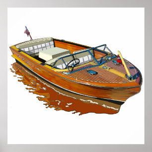 Chris Craft Continental Poster