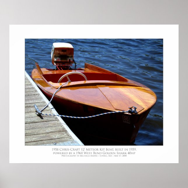 Chris-Craft Poster (Vorne)