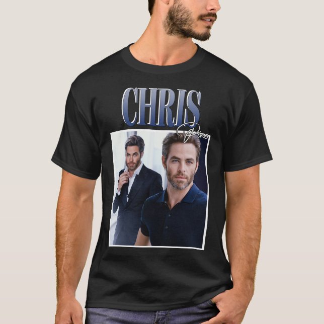 Chris pine Classic T - Shirt (Vorderseite)