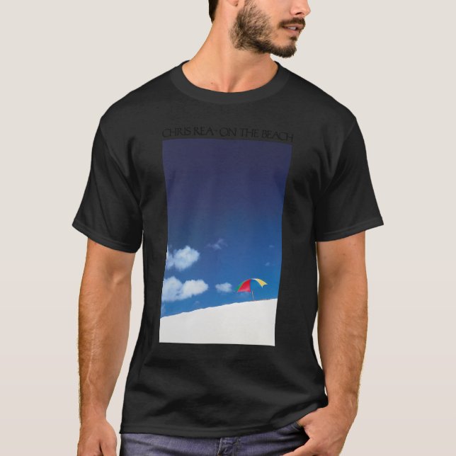 Chris Rea: Am Strand T-Shirt (Vorderseite)