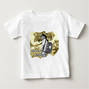 Chris Rybak - Logo von Kloesel - Sephia Baby T-shirt