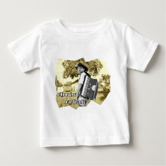 Chris Rybak - Logo von Kloesel - Sephia Baby T-shirt