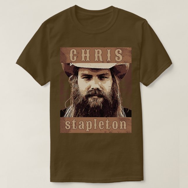 Chris Stapleton T-Shirt (Design vorne)