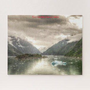 Chrismas Greetings Alaska Tracy Arm Fjord Juneau Puzzle