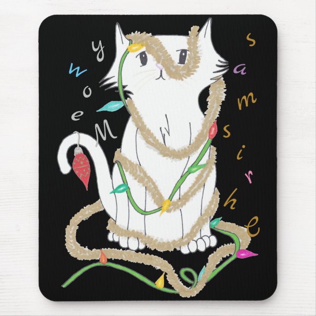 Chrismas Mess Mousepad (Vorne)