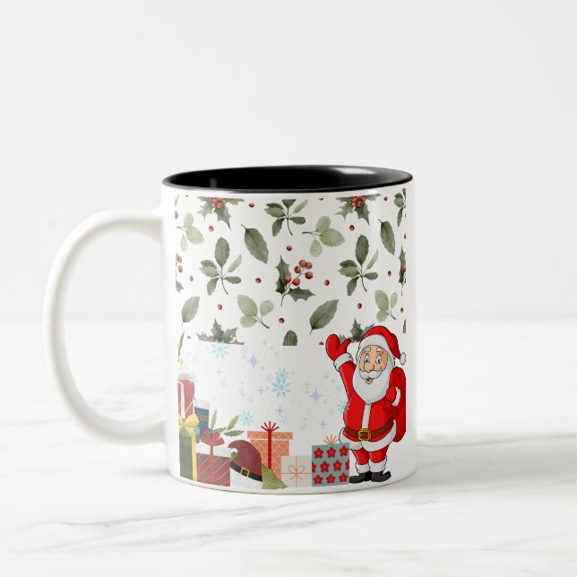 Chrismas Mug Zweifarbige Tasse (Links)