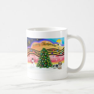 Chrismas Music 2 - Shih Tzu (zwei) Tasse