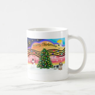 Chrismas Music 2 - Shih Tzu (zwei) Tasse