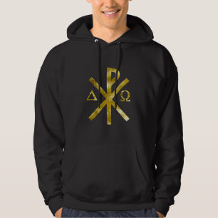Chrisme AlphaOméga Or-2 Hoodie