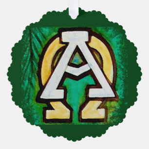 Chrismone 1 ornament karte