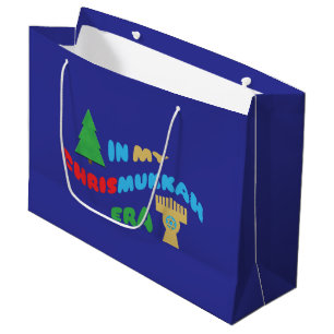 Chrismukkah-Geschenktüten Große Geschenktüte