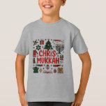 Chrismukkah Hanukkah Weihnachten Jüdisches Religiö T-Shirt<br><div class="desc">Chrismukkah Hanukkah Weihnachten Jüdisches Religiöses</div>