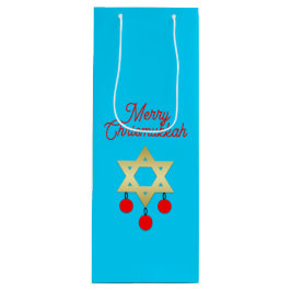 Chrismukkah Wine Gift Bags Geschenktüte Für Weinflaschen