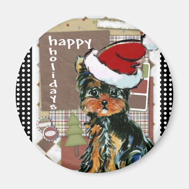 CHRISSY YORKIE POO MAGNET (Vorne)