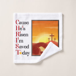 Christ Acronym Bath Handtuch Set