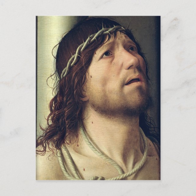 Christ an der Säule, c.1475 Postkarte (Vorderseite)